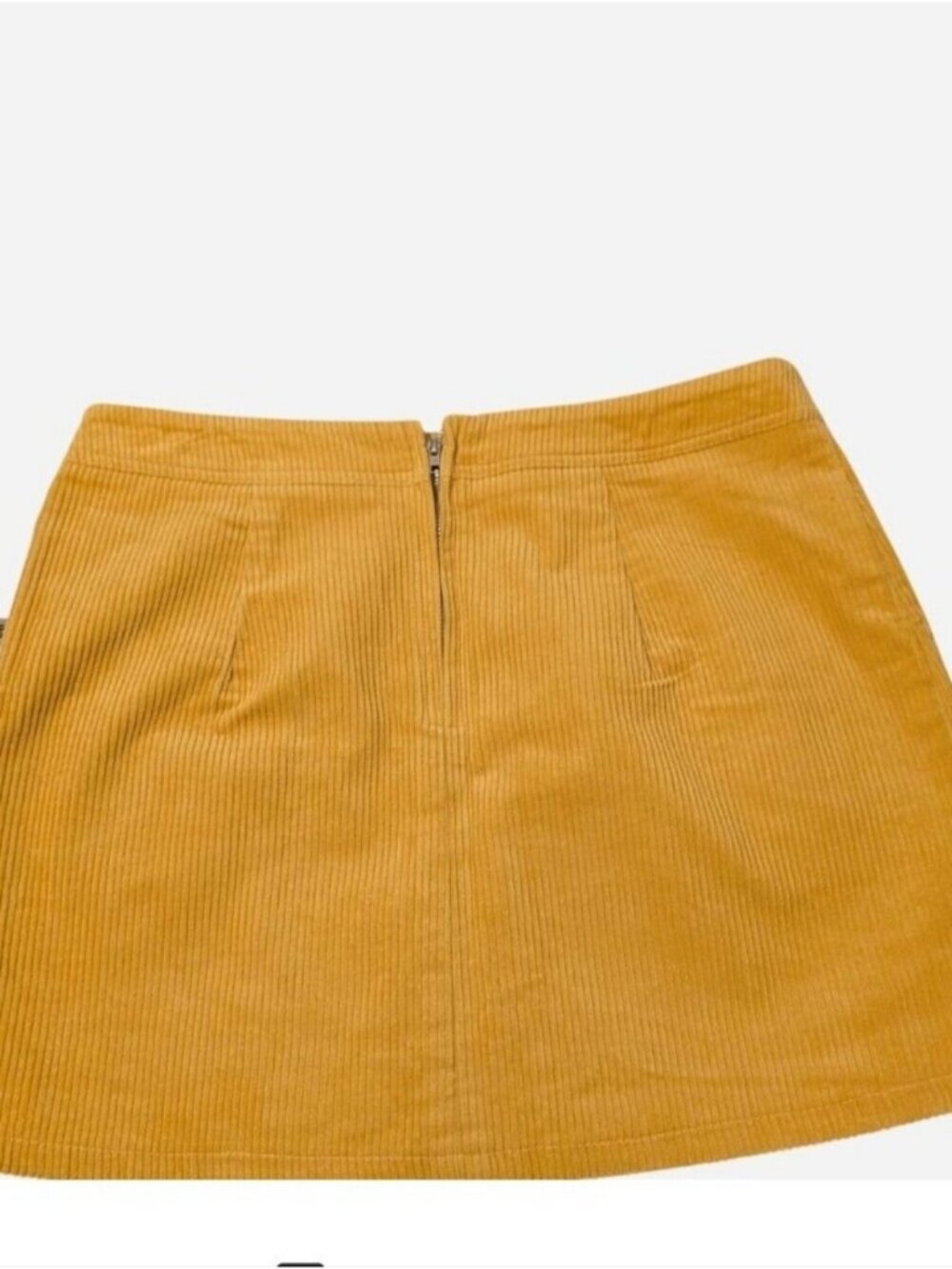 Yellow Mini Skirt - Picture 2 of 4
